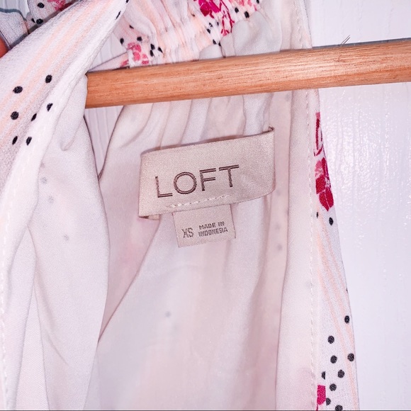 Loft Floral Dress - Picture 2 of 3